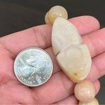 Handmade  Pi Xiu Moonstone Natural Gemstone Lucky Bracelet One Size Photo 3