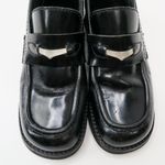 MIA Vintage Y2K Black Chunky Heeled Loafers Photo 4