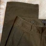 Talbots  Cotton Flat Front Pants Slacks Trousers Zippered Pockets Size 10 Photo 6