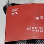 Wondershop Buffalo Check Sherpa Lined Pull On Unisex Slippers with Grippers NEW! Black Size undefined Photo 3