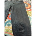 Madewell  Skinny Flare Jeans in Bell haven Black Wash: Slit-Hem Edition Size: 28 Photo 7