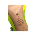 Schutz new  𒀭 Islah Satin + Crystal Heeled Sandals 𒀭Fresh Green [Neon] 𒀭 7.5M Photo 13