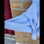 Parker Women's Blue Bennett Ruffle Dress size 2 Photo 9