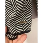 Calvin Klein  houndstooth cowl neck sweater size small Photo 2