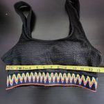 Black Boho Bikini with High Waist Cheeky Bottoms NWOT Size Medium Photo 10