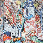 Melissa Paige ๐ Asymmetric Floral Abstract Blouse Photo 3