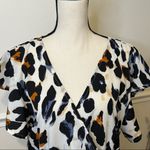 SheIn  Leopard Print Ruffle Midi Dress 2XL Photo 2