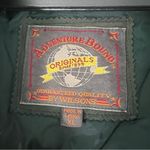 wilson's leather Vintage  Adventure Bound Green Trench Coat Jacket Photo 4