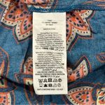 Boden Size 2 Paisley Amaryllis Border Print Raglan Top Boho Peasant Lightweight Pink Photo 5