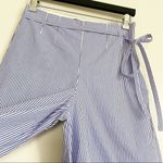 J.Crew Cuffed Wide Leg Crop Shirting Striped 4 Photo 6