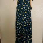 Cuddl Duds Floral Sleeveless Maxi Dress - Green and Yellow Photo 3