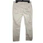 LRL Lauren Jeans Co. White Denim Women's Size 4 Stretch Straight Leg Polo RL Photo 2