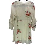Figueroa & Flower Floral Embroidered‎ Cottagecore Boho Dress M Pink Size M Photo 3