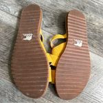 Sorel Women’s Ella Slide Golden Yellow Suede Sandals Size 9.5 Photo 7