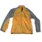 The North Face women's XL yellow windbreaker lightweight jacket hiking rain repe Photo 1