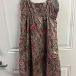 Mossimo Supply Co. Paisley Dress with Red and Gray Accents EUC Size M Photo 1