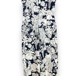 Boden Navy Blue & White Flower Jumpsuit Romper Size 4 Photo 8