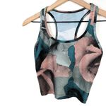 Calvin Klein  Performance Flower Power Crop Top Printed Racerback Wicking Tank Photo 4