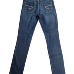 VTG Seven BLUE JEANS Women's 28x30 Rhinestones Embroidered Stitched Cotton Denim Size 28 Photo 2