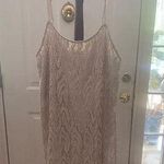 Alice + Olivia Women's  White Lace Dress Size L Photo 0