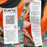 KAVU Keeper Cotton Canvas Crossbody Bag Purse in Sail Dreams Pattern Photo 13