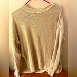Aerie  Women’s Oversized Oatmeal Casual Sweater SzSmall Photo 0