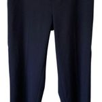 Banana Republic NEW Tapered Pull On Pant Size 6 BLUE OR BLACK? Elastic Waist Photo 0