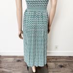 [Boden] Bottle Green Thea Sleeveless Midi Dress Floral Tulip Pop Jersey Knit 10 Photo 7