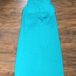Athleta • Kokomo swim dress halter convertible teal Fiji Green jungle swimsuit Photo 3