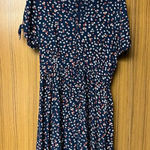 Madewell  Women's Size 2 Navy Blue Daisy Floral Mini Dress Casual Photo 0