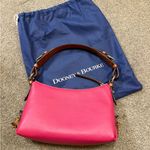 Dooney & Bourke Hot Pink  Hobo Shoulder Pebble Leather Bag Photo 1