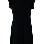 Annalee + Hope Annalee Hope Womens Dress Medium Black Short Sleeve Minimalist Workwear Photo 0