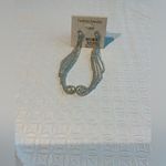 Dramatic Rhinestone Jewelry Silver Dangling Earrings NWT Photo 4