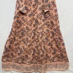 Cleobella NWT Astrid Ankle Positano Floral Organic Cotton Maxi Boho Large Coral Photo 3