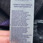 NYDJ  Plaid Marilyn Straight NipXTuck Pants Trousers 16 Gray Blue Plus Stretch‎ Photo 5