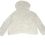 Soma WKND Women's Large Pink Marshmallow Knit Long Sleeve Cropped‎ Hoodie Photo 3