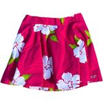 Hollister Y2K  Mini Skirt Hawaiian Floral Kawaii M Photo 3