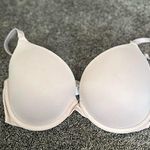 PINK - Victoria's Secret  Cream Underwire T-Shirt Bra Photo 0