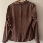 Forever 21 Brown Lightweight Blazer Jacket Photo 5