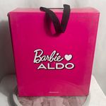 ALDO Barbie x Pink Satin Heart Platform Heels Sandals Size 8.5 US 39 Eur 2023 Photo 5