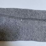 American Eagle Jean Jacket Womens Medium Blue Gray Cotton Sweater Sleeves HOLE Photo 9