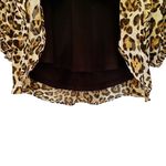 Show Me Your Mumu Donnie dress rare jaguar print mini swing dress long sleeves Photo 4