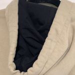 The North Face  women XS hooded sweater tan color with reflective lines Photo 8