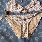 J.Crew Multicolor Patterned Bikini EUC Photo 4