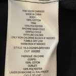 Current/Elliott Black The Silt Stripe Tee Crew Neck Cotton Shift Mini Dress Photo 6