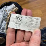 Rock & Republic Rock &‎ Republic Kimber Denim Shorts Womens Size 10 Frayed Hem Dark Wash Casual Photo 3