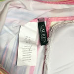 Ralph Lauren Lauren  pastel stripe swimsuit. New Photo 8
