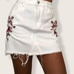PacSun White Denim Skirt Photo 0