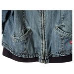 Dickies VTG.  Women’s zipper denim Jean trucker jacket. SZ. XL. Photo 4