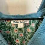 Roller Rabbit - Lena Hoodie Lounge Set Washed Blue Athleisure Preppy Classic Photo 4